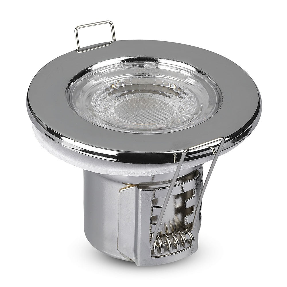 Dimbare LED spot - IP65 + Brandbestendig - Warm wit - 82mm Dimbare LED spot - IP65 + Brandbestendig - Warm wit - 82mm